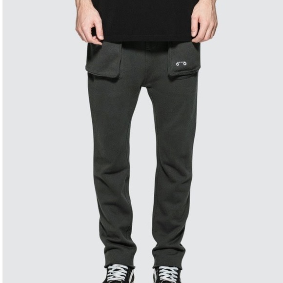 C2H4 Post Apocalyptic Joggers Sweatpants - Picture 3 of 14